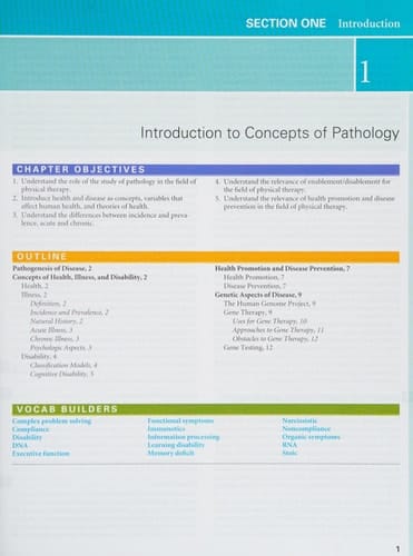 Pathology for the Physical Therapist Assistant