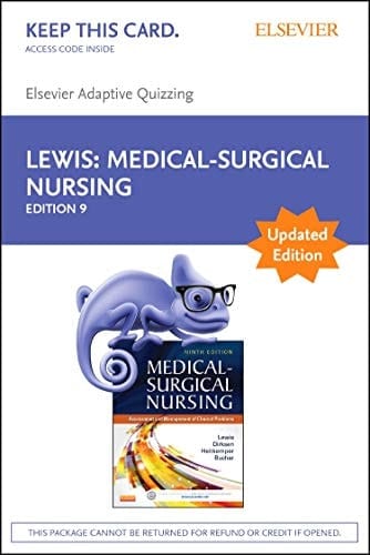 Elsevier Adaptive Quizzing for Medical-Surgical Nursing (Access Card), Updated Edition Assessment and Management of Clinical Problems