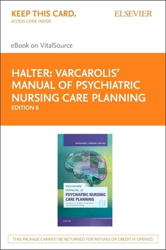 Manual of Psychiatric Nursing Care Planning - Elsevier eBook on VitalSource (Retail Access Card): An Interprofessional Approach