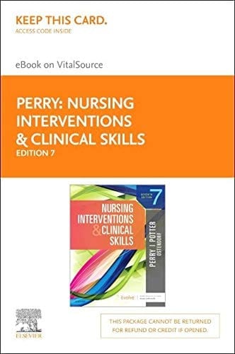 Nursing Interventions & Clinical Skills Elsevier eBook on VitalSource (Retail Access Card)