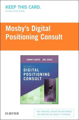 Online Course for Mosby's Digital Positioning Consult Access Card