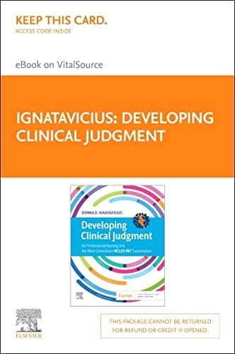 Developing Clinical Judgment Elsevier eBook on VitalSource (Retail Access Card)