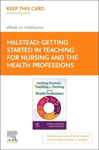 Getting Started in Teaching for Nursing and the Health Professions - Elsevier E-Book on VitalSource (Retail Access Card)