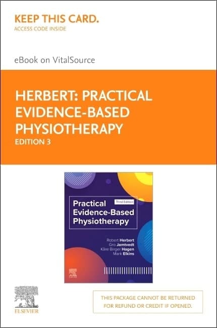 Practical Evidence-Based Physiotherapy - Elsevier eBook on VitalSource (Retail Access Card)