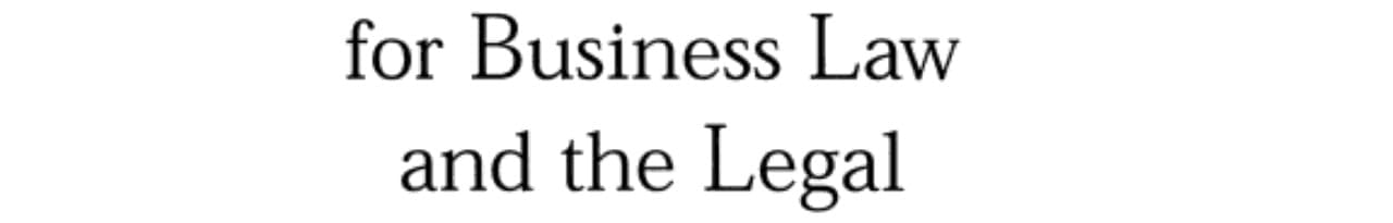 Personal Law Handbook