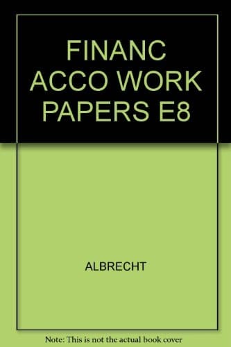 Financ Acco Work Papers E8