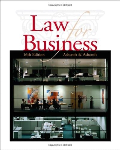 Cengage Advantage Books: Law for Business