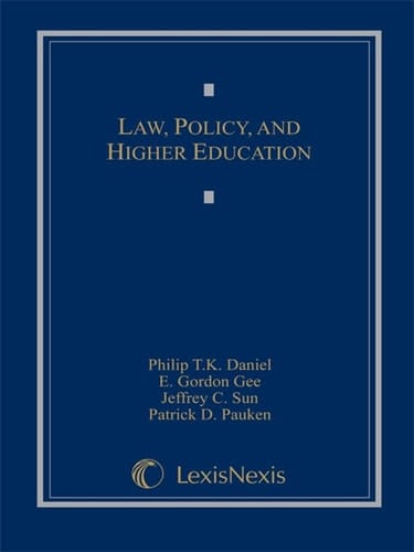 Law, Policy, and Higher Education