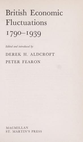 British Economic Fluctuations, 1790-1939
