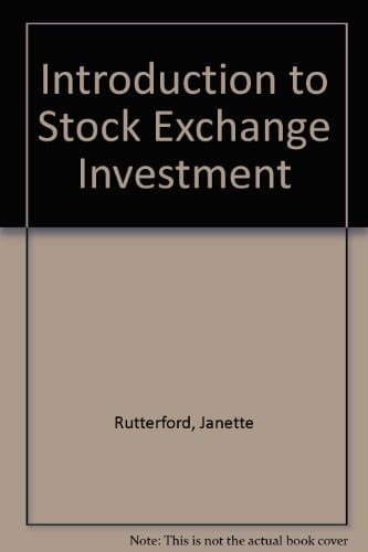 Introduction to Stock Exchange Investment