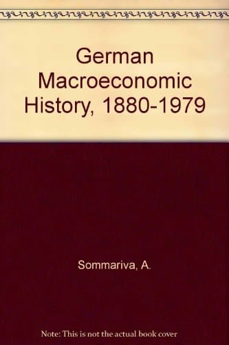 German Macroeconomic History, 1880-1979
