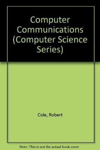 Computer Communications (Computer Science Series)