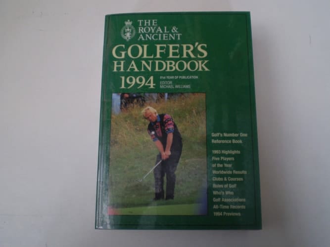 R and A Golfer's Handbook, 1994