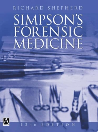 Simpson's Forensic Medicine
