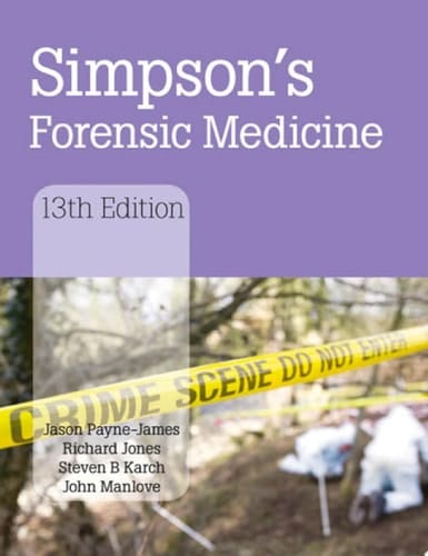 Simpson's Forensic Medicine