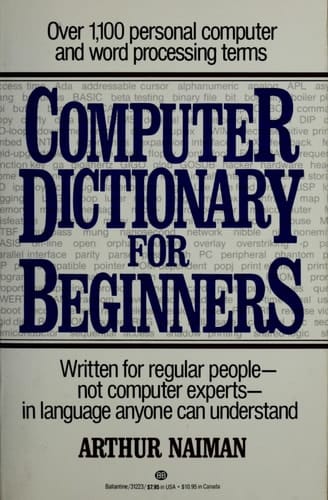 Computer Dictionary for Beginners