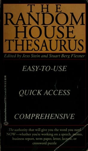 Random House Thesaurus
