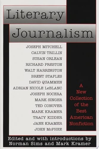Literary Journalism A New Collection of the Best American Nonfiction