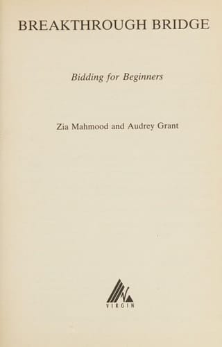 Breakthrough Bridge Bidding for Beginners