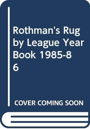 Rothman's Rugby League 1985-86 Yearbook