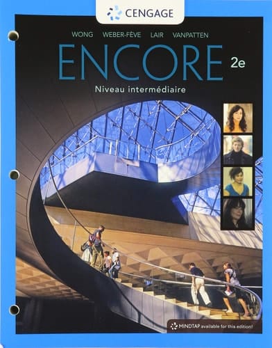 Bundle: Encore Intermediate French, Student Edition: Niveau intermediaire, Loose-leaf Version, 2nd + MindTap, 4 terms Printed Access Card