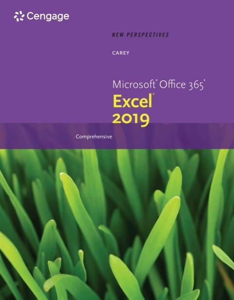 New Perspectives Microsoft Office 365 & Excel 2019 Comprehensive (MindTap Course List)