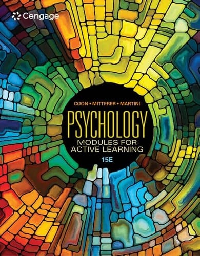 Psychology Modules for Active Learning