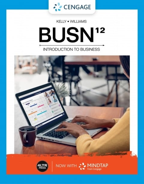 Cengage Infuse for Kelly/Williams' BUSN, 1 term Instant Access