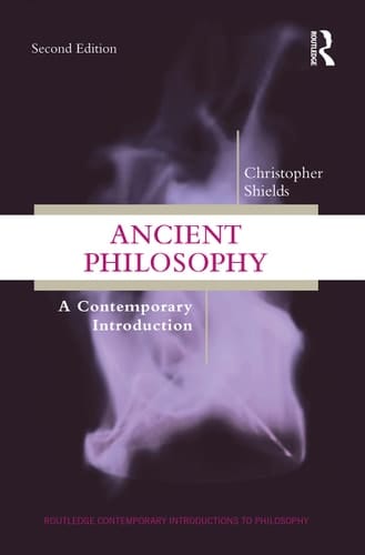 Ancient Philosophy A Contemporary Introduction