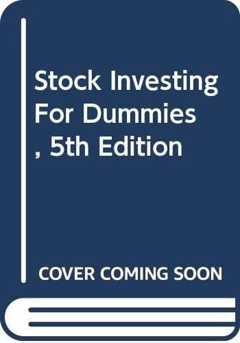 Stock Investing for Dummies