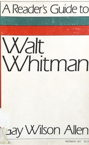 Reader's Guide to Walt Whitman