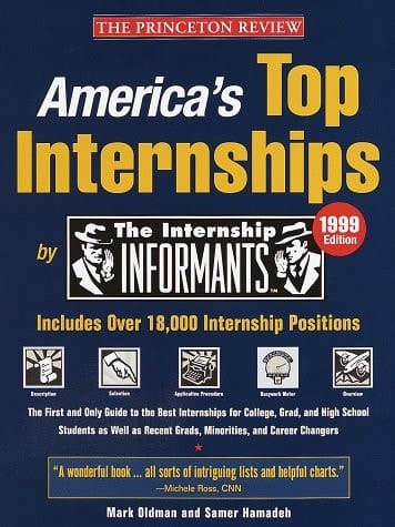 America's Top Internships, 1999
