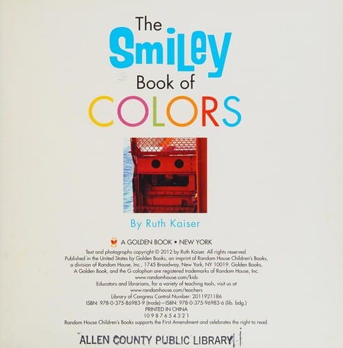 The Smiley Book of Colors