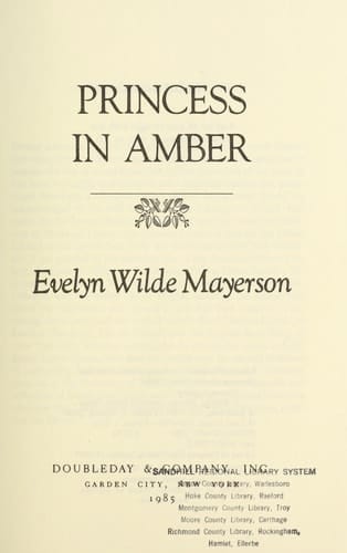 Princess in Amber