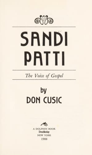 Sandi Patti The Voice of Gospel