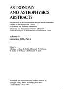 Astronomy and Astrophysics Abstracts Literature 1986