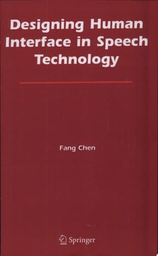 Designing Human Interface in Speech Technology