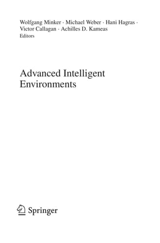 Advanced Intelligent Environments