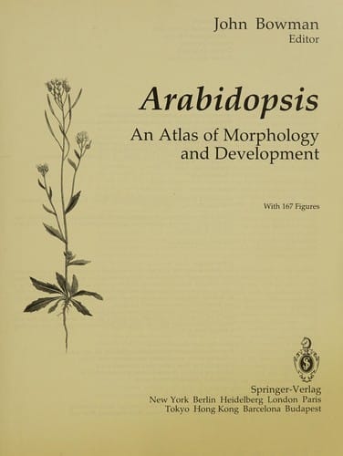 Arabidopsis: An Atlas of Morphology and Development