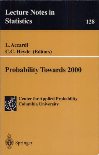 Probability Towards 2000