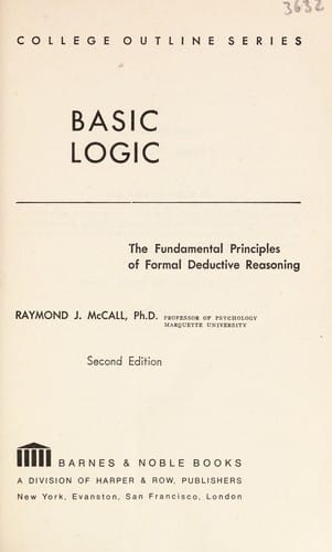 Basic Logic Fundamental Princples of Edition