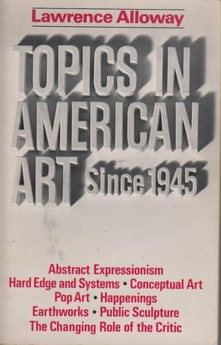 Topics in American Art Since 1945