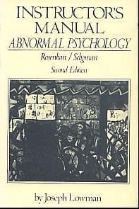 Abnormal Psychology