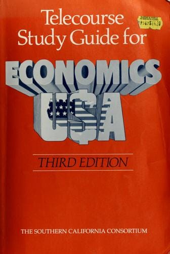 Telecourse study guide for Economics U$A