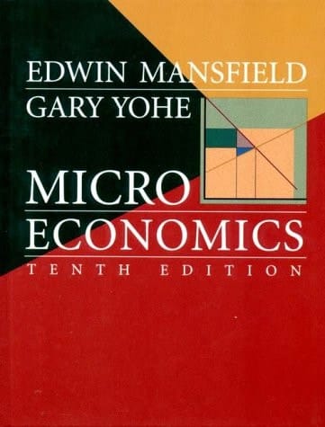 Microeconomics Theory/applications