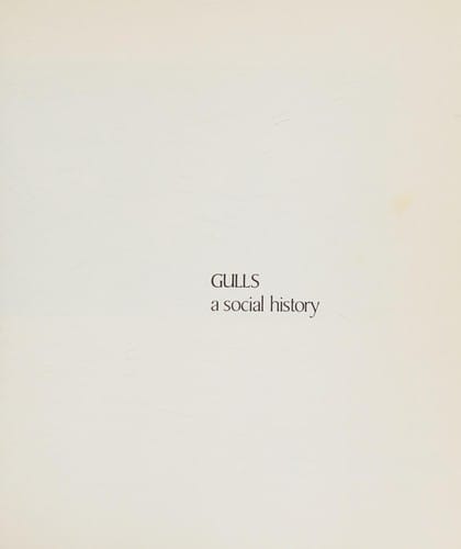 Gulls: A social history