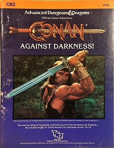 Advanced Dungeons and Dragons Conan Against Darkness