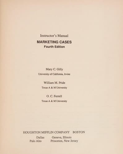 Marketing Cases