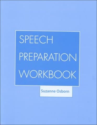 Speech Preparation Workbook