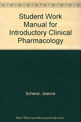 Introductory Clinical Pharmacology